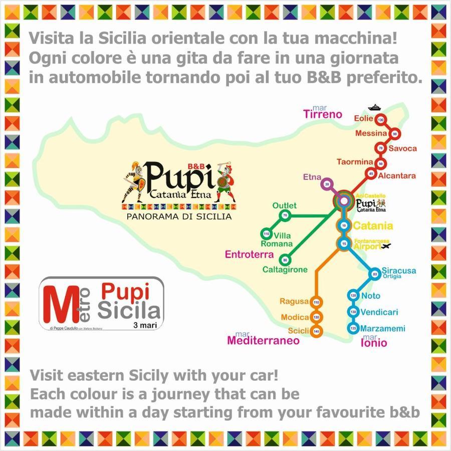 Pupi Catania Etna B&B - #Viaggiosiciliano Екстер'єр фото